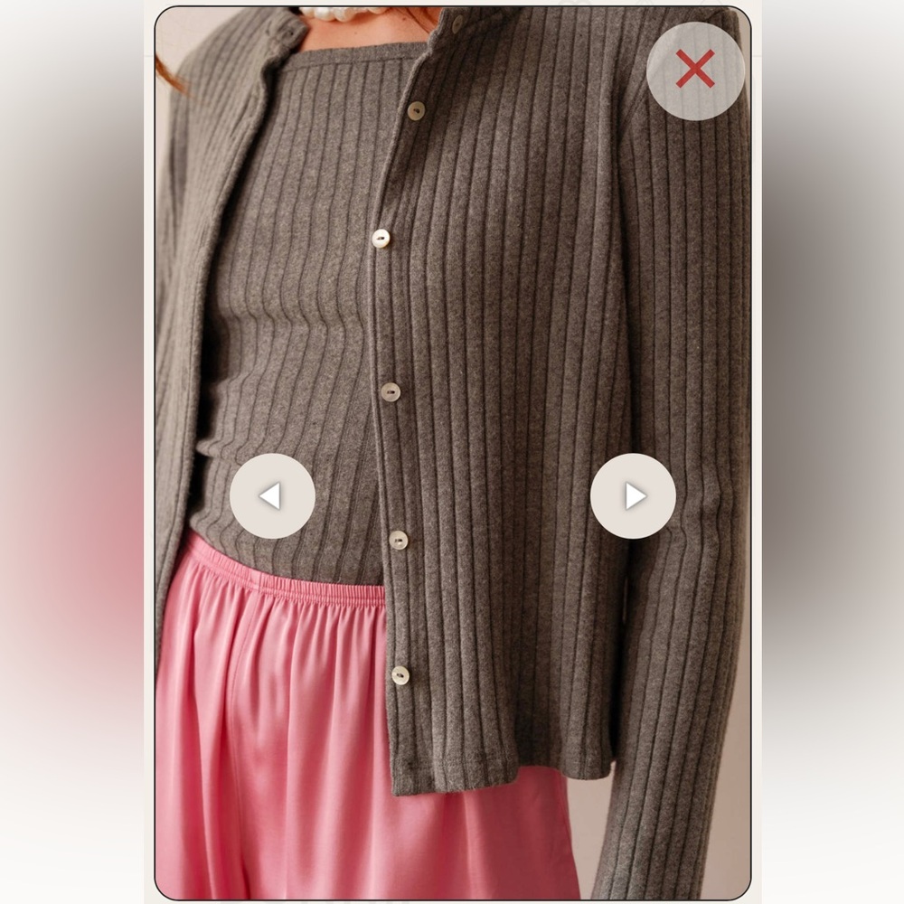 Donni Rib Cardigan - Picture 7 of 16